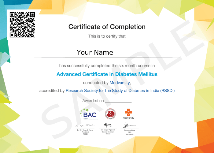 Certificate of Completion